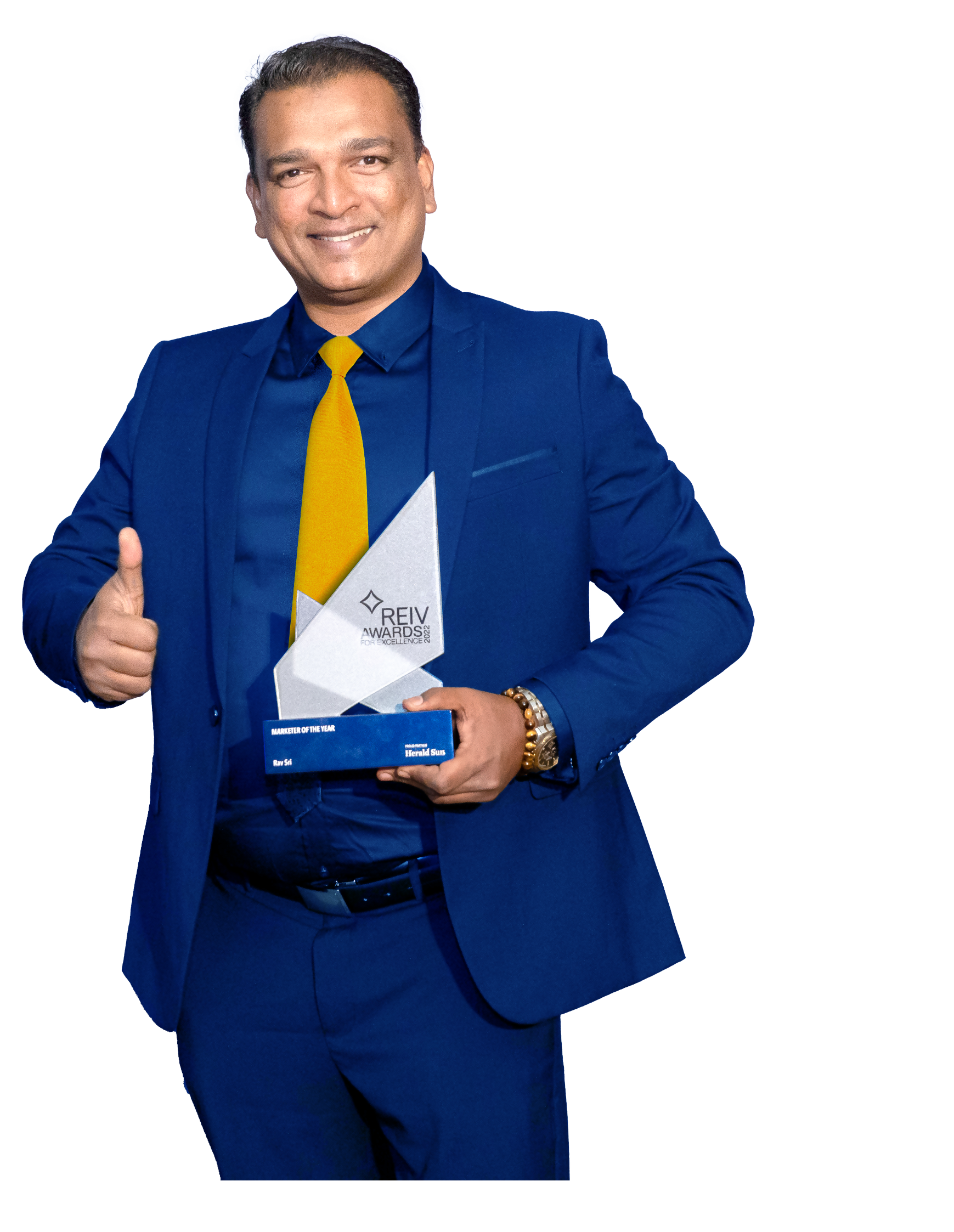 Rav Sri, REIV Awards for Excellence, Marketer of the Year Winner